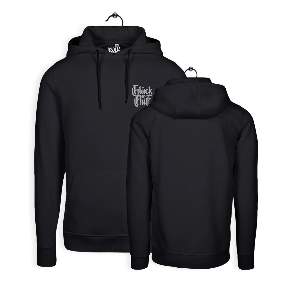 Leoly | Glück auf | Black Hoodie - Ikaruz