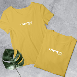 Mama T-Shirt simpel, personalisiert mit Namen