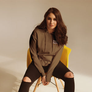 Mama Hoody oliv, personalisiert mit Namen