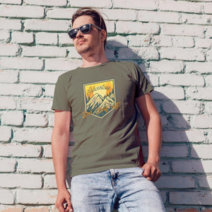 Der Berg ruft T-Shirt, khaki, wandern