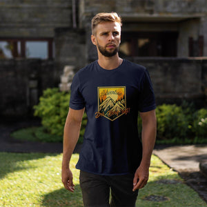 Der Berg ruft T-Shirt, navy, wandern