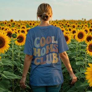 Cool Moms Club oversize Shirt, Mama T-Shirt