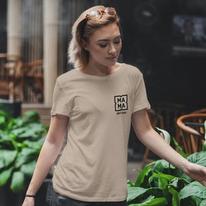 Mama T-Shirt personalisiert mit Wunschnamen oder Geburtsjahr in schwarz – Einzigartiges Geschenk für Mütter und werdende Mamas