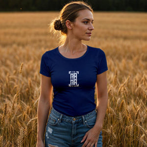 Individuelles Mama Shirt mit Kindernamen und Geburtsjahr in navy – Das perfekte personalisierte Geschenk für die stolze Mutter