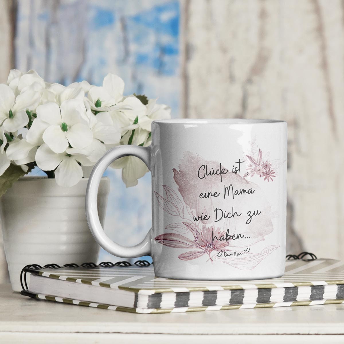 personalisierte Mama Schwester Freundin Tasse mit Namen