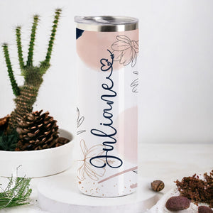 individueller Tumbler, Thermoflasche personalisiert mit Name