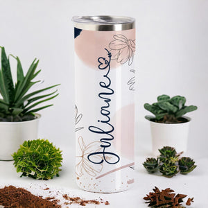 individueller Tumbler, Thermoflasche personalisiert mit Name