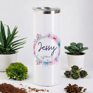 personalisierte Thermobecher mit Name Frame Tumbler