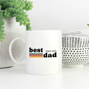 Tasse Kaffeebecher Keramiktasse mit Papa-Definition-Aufdruck Geschenkidee, spülmaschinenfest, 11oz