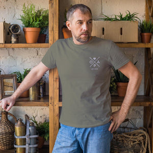Opa T-Shirt X khaki, Opa Shirt personalisiert mit Namen