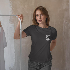 Mama T-Shirt personalisiert mit Wunschnamen oder Geburtsjahr in schwarz – Einzigartiges Geschenk für Mütter und werdende Mamas
