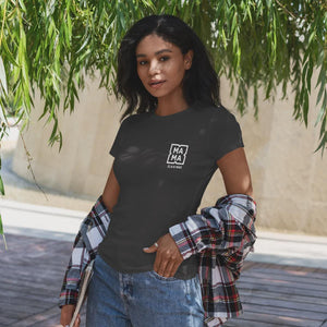 Mama T-Shirt personalisiert mit Wunschnamen oder Geburtsjahr in schwarz – Einzigartiges Geschenk für Mütter und werdende Mamas