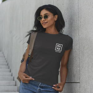 Mama T-Shirt personalisiert mit Wunschnamen oder Geburtsjahr in schwarz – Einzigartiges Geschenk für Mütter und werdende Mamas