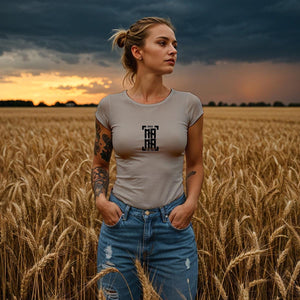 Individuelles Mama Shirt mit Kindernamen und Geburtsjahr in khaki – Das perfekte personalisierte Geschenk für die stolze Mutter